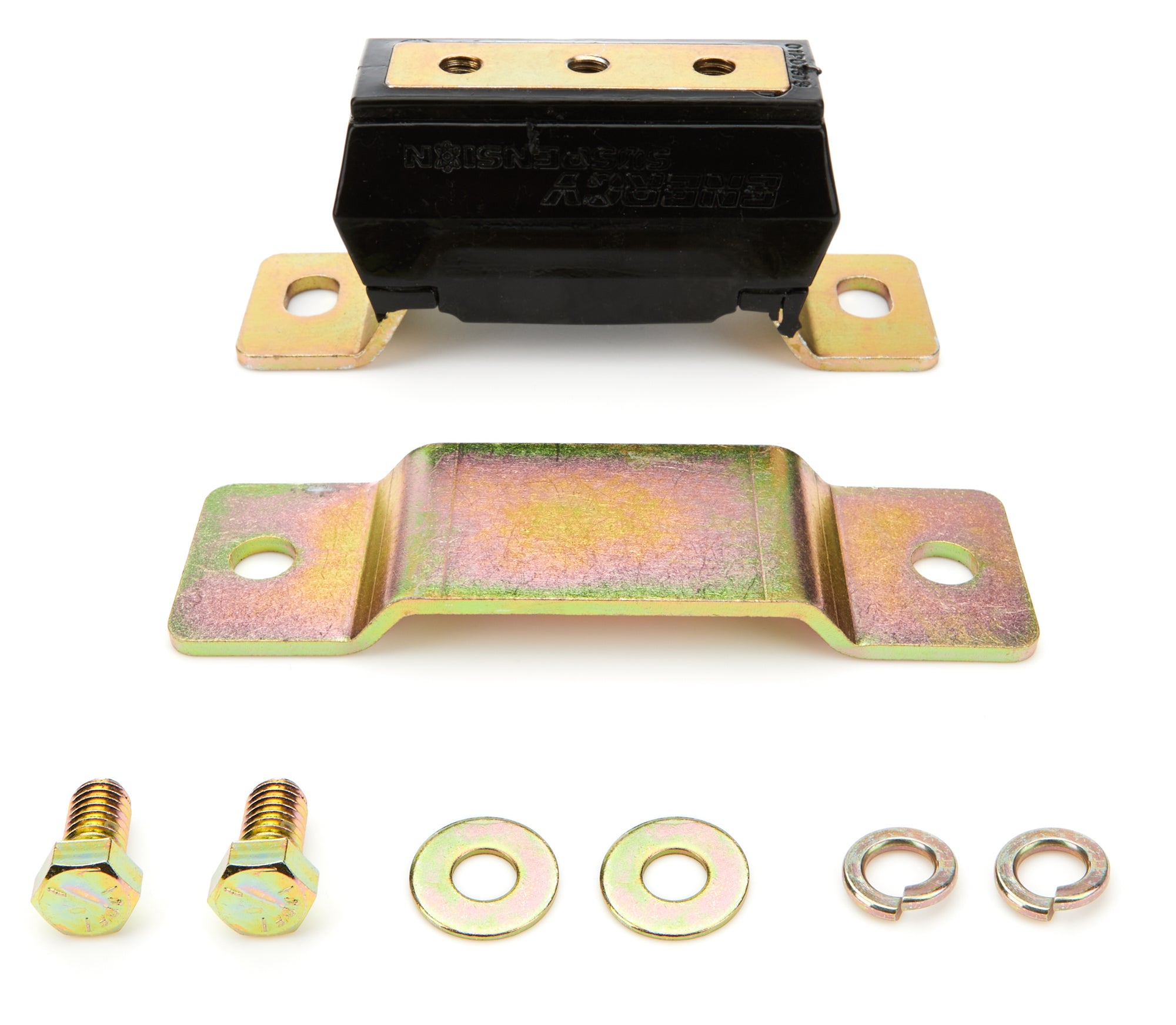 Energy Suspension Hyper-Flex Transmission Mount - Black / Cadmium - Various Ford 1994-2008