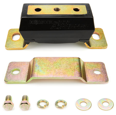 Energy Suspension Hyper-Flex Transmission Mount - Black / Cadmium - Ford Fullsize Truck 1997-2004