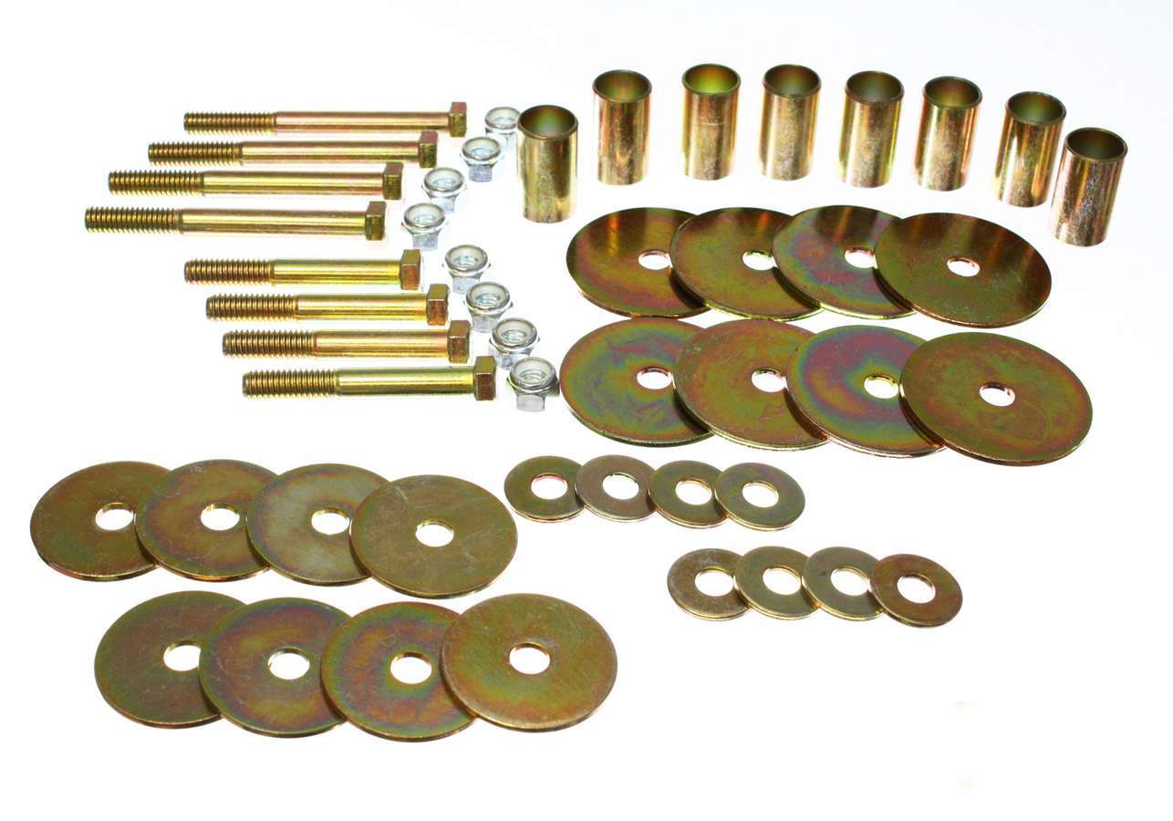 Energy Suspension Body Mount Fastener Kit - Ford Compact SUV 1966-77