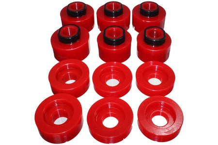 Energy Suspension Hyper-Flex Body Mount Bushing Kit - Super Duty/Super Cab Ford Fullsize Truck 2008-16