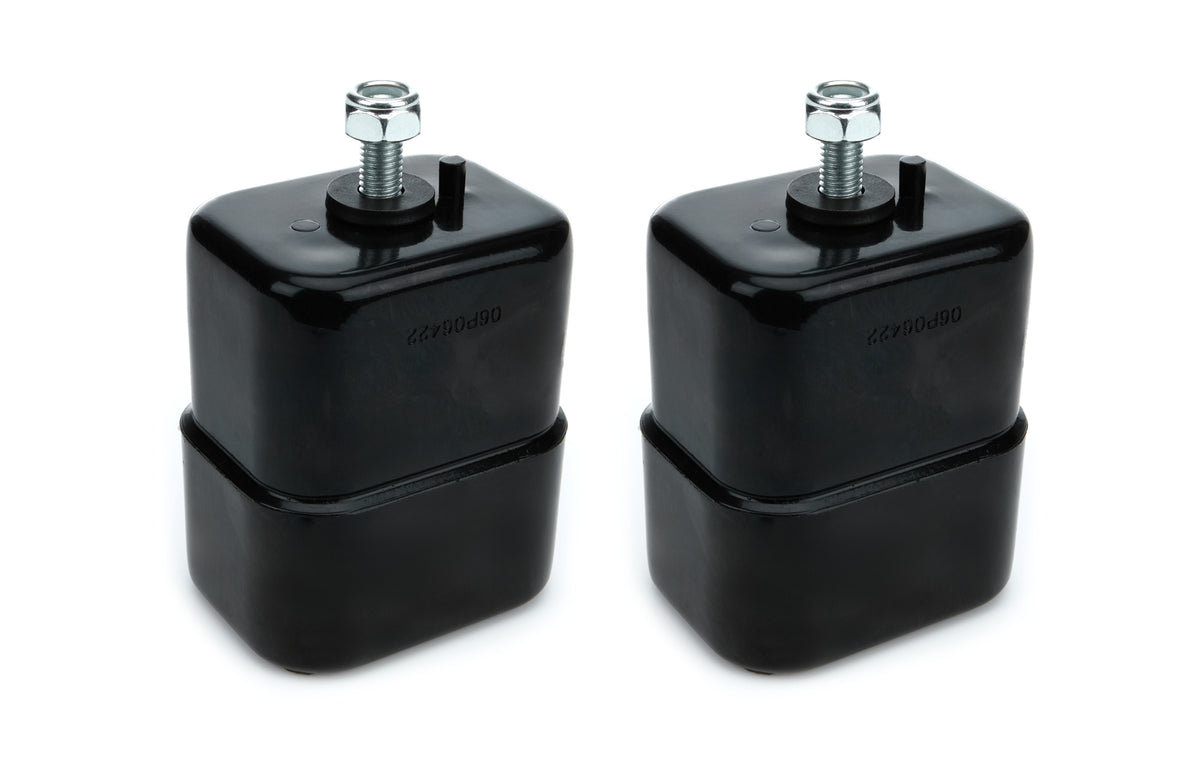 Energy Suspension Hyper-Flex Rear Bump Stop - 3.438 in L x 2.688 in W - 4 in Tall (Pair)