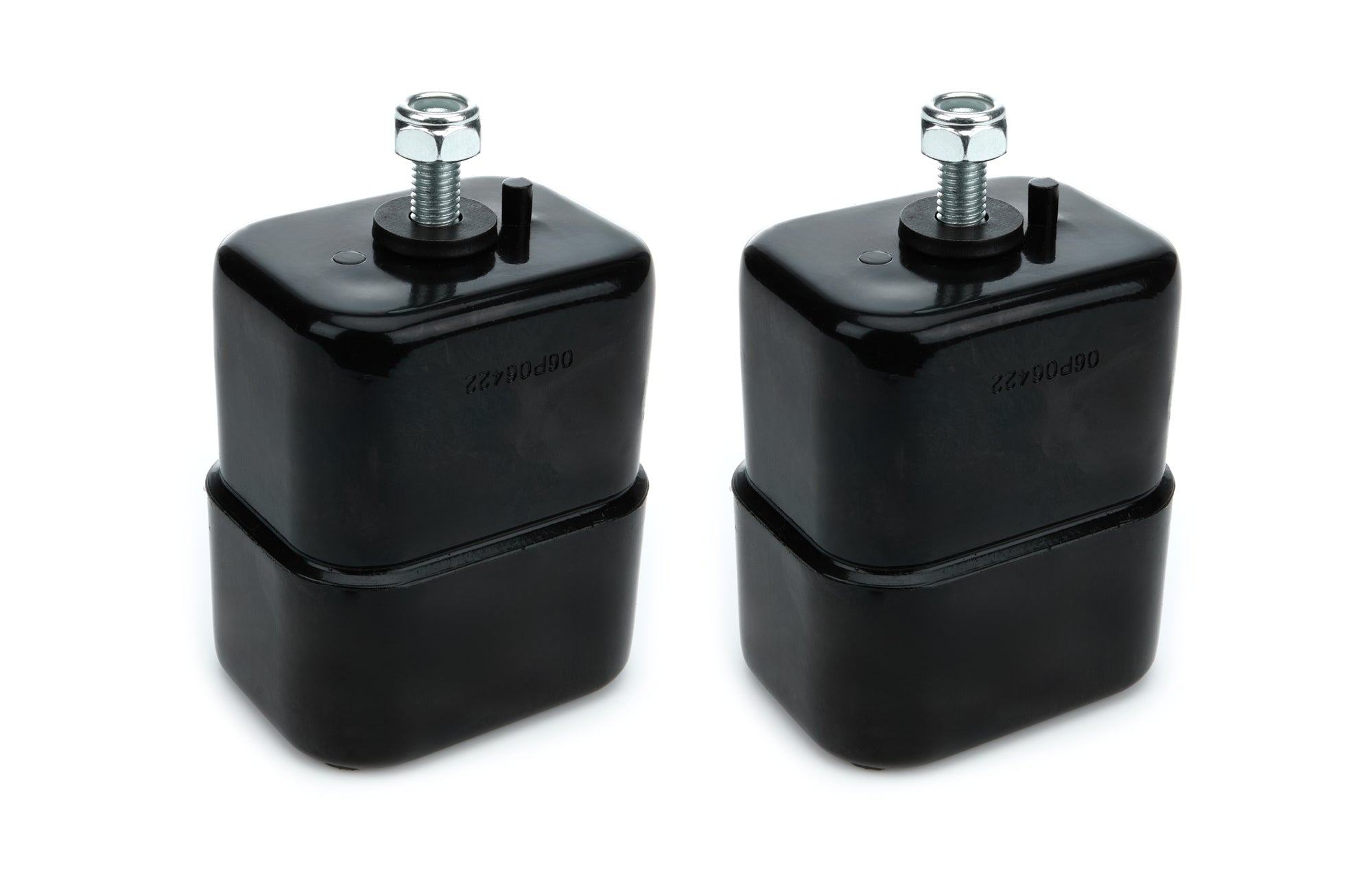 Energy Suspension Hyper-Flex Rear Bump Stop - 3.438 in L x 2.688 in W - 4 in Tall (Pair)