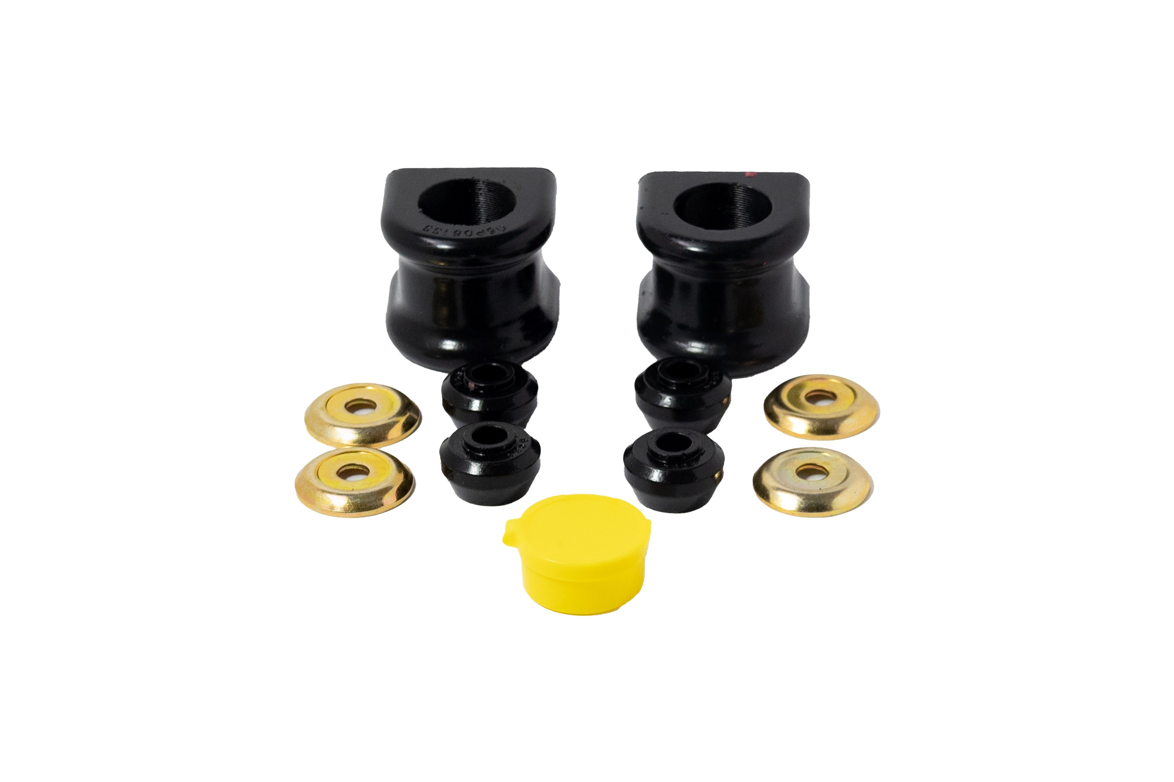 Energy Suspension Front Sway Bar Bushing - 33 mm Bar - Black / Cadmium - Dodge Ram Fullsize Truck 2009-18
