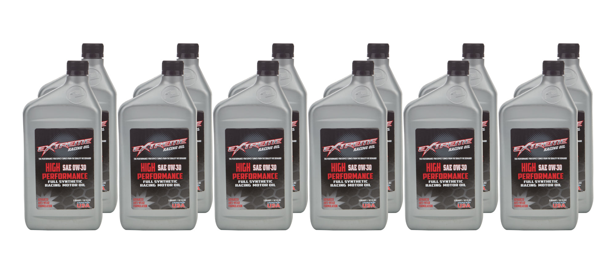 Extreme High Performance 0W30 Synthetic Motor Oil - 1 Qt Bottle (Case of 12)