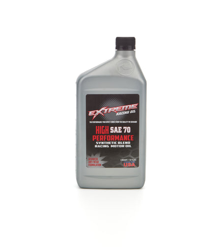 Extreme High Performance 70W Semi-Synthetic Motor Oil - 1 Qt Bottle