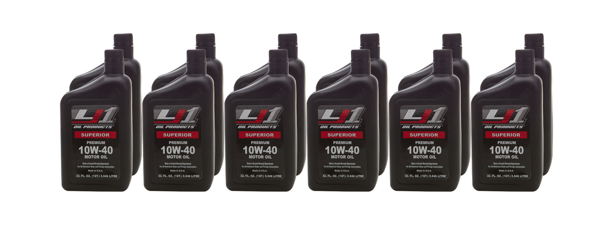 Extreme Street Performance Premium Blend 10W40 Motor Oil - 1 Qt Bottle (Case of 12)