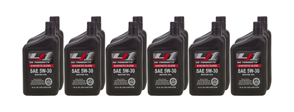Extreme Street Performance 5W30 Semi-Synthetic Motor Oil - 1 Qt Bottle (Case of 12)