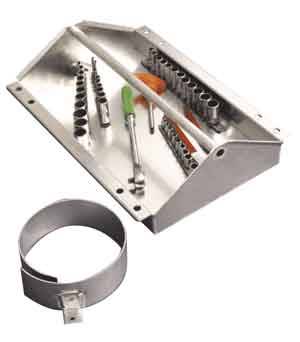 Pit Pal Junior Tool Tray & Standard Ring - 16-1/2"W x 5"H x 13-1/4"D