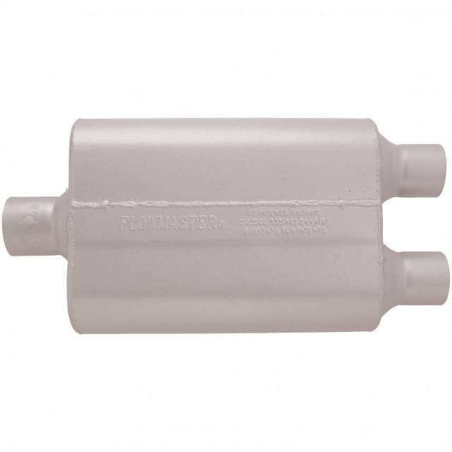 Flowmaster 40 Delta Flow Muffler-2.50 Center In / 2.25 Dual Out - Aggressive Sound