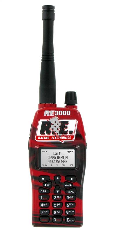Racing Electronics RE3000 Platinum GEMINI 5 Scanner Package