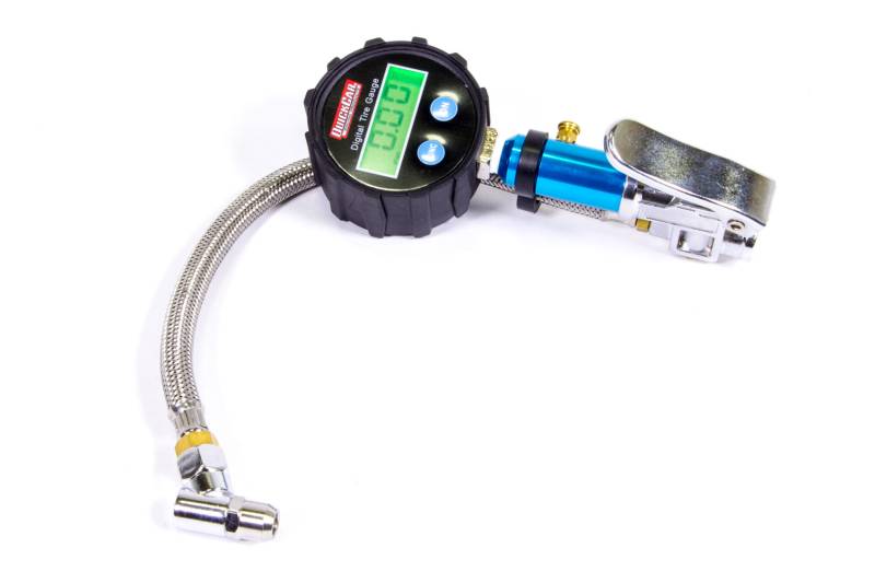 QuickCar Digital Tire Inflator/Gauge - 0-60 psi - 2-1/4" Diameter - Black Face