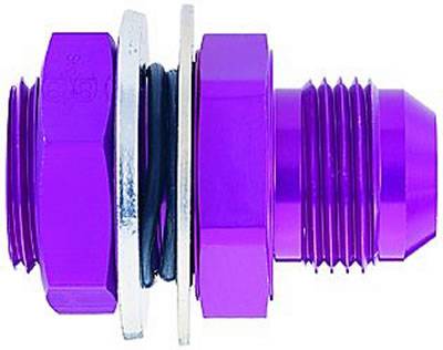 MagnaFuel #12 Straight Bulkhead Fitting
