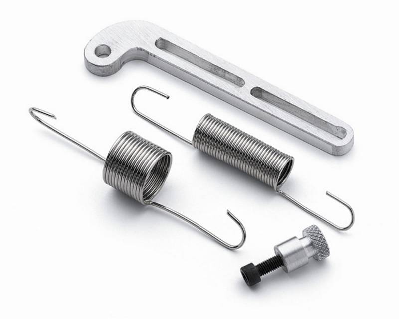 Mr. Gasket Carb Mount Throttle Return Spring Kit - Chrome - Demon Carburetors