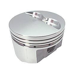 SRP SB Chevy Flat Top Piston Set 4.040 Bore -5cc