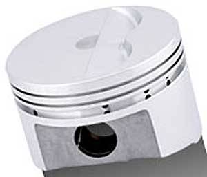 SRP SB Chevy Flat Top Piston Set 4.040 Bore -5cc