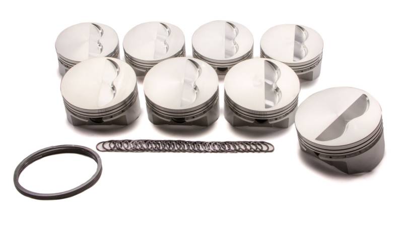 SRP SB Chevy Flat Top Piston Set 4.165 Bore -5cc