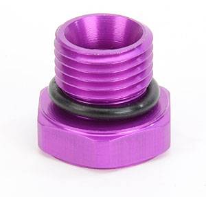 MagnaFuel #6 O-Ring Port Plug w/ 1/8" NPT " Center