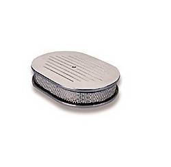 Holley Custom Oval Air Cleaner - 5-1/8" Neck