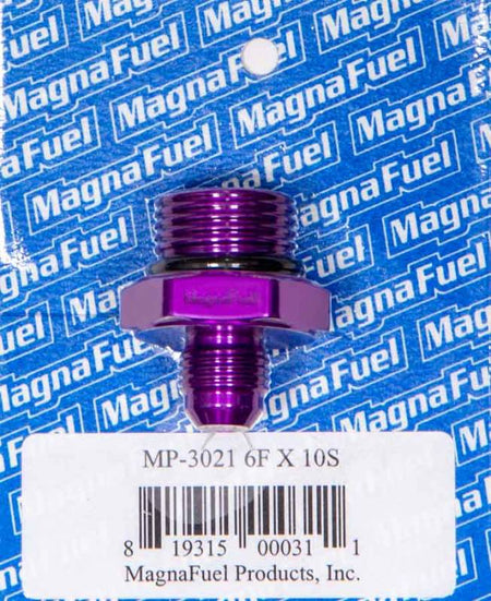 MagnaFuel #6 to #10 O-Ring Male Adapter Fitting