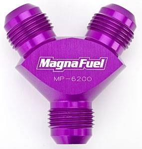 MagnaFuel Y-Fitting - 3 #10 AN Male