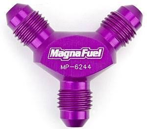 MagnaFuel Y-Fitting - 3 #4 Male