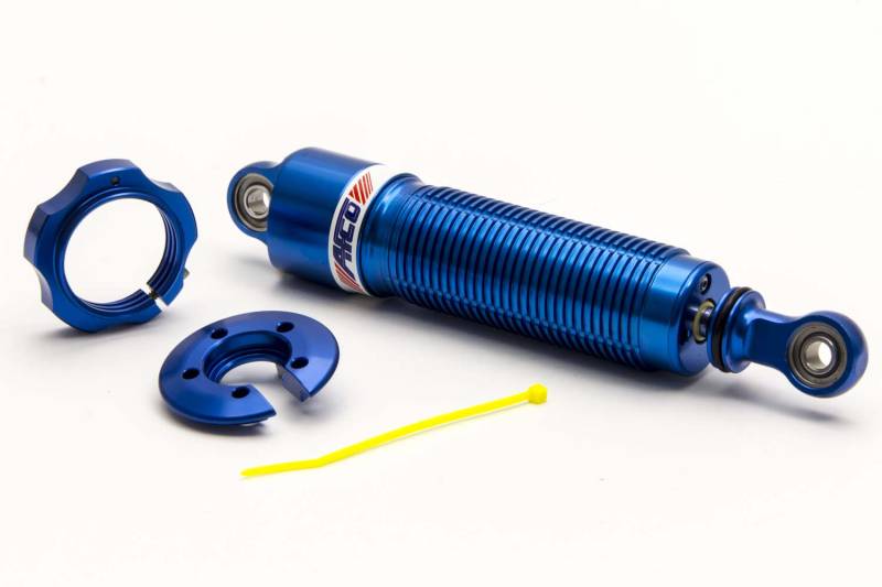 AFCO 51 Series Quarter Midget Aluminum Threaded Body Shock - 2-1/2" Stroke - Progessive 3 Valve: Compression 3, Rebound 3