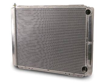 AFCO Pro Series Double Pass Aluminum Radiator - 19" x 26" x 3" - 1/4" Pipe - Chevy