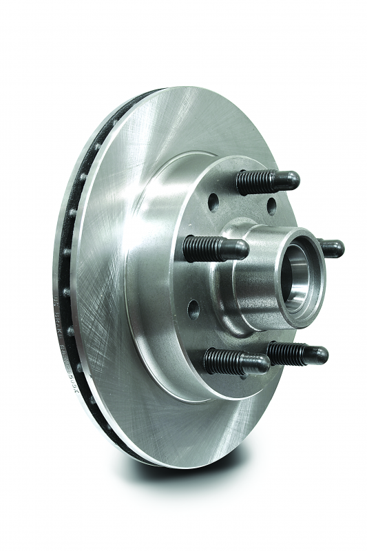 AFCO Hybrid Hub Brake Rotor - 1975-81 Pinto/Mustang II Spindle w/ GM Metric Caliper
