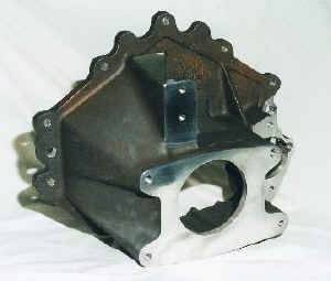 Bert Aluminum Late Model Bellhousing and Aluminum Gilmer Hub Package - Ford 302 - 351W