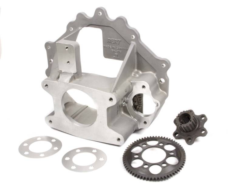 Bert Aluminum Late Model Bellhousing and Aluminum Gilmer Crank Hub Package - Chevy