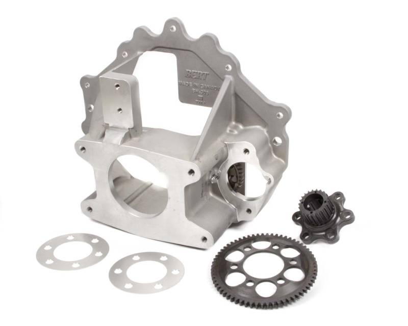 Bert Aluminum Late Model Bellhousing and Aluminum HTD Crank Hub Package - Chevy