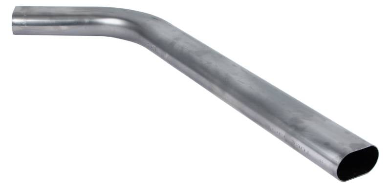 Boyce Trackburner 36" Oval Tailpipe w/ Long Radius 60 Turnout & 24" Straight Section for 3" Exhaust System (Figure D)