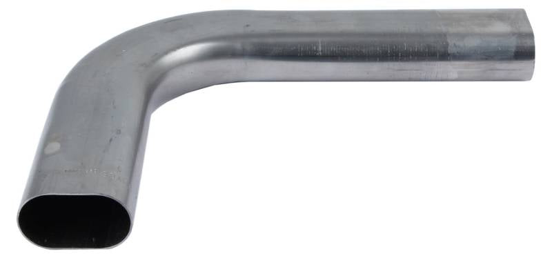 Boyce Trackburner 90 Oval Tailpipe Elbow for 3" Exaust System (Figure B)