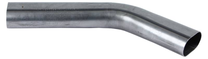 Boyce Trackburner 45 Oval Tailpipe Elbow for 3 1/2" Exhaust System (Figure B)