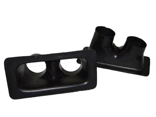 ButlerBuilt® Dual Hose Bumper-Angled - 10.75" x 5.0"