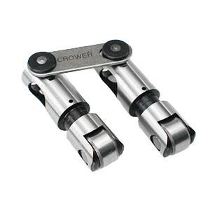 Crower Full Body Mechanical Link Bar Roller Lifter - 0.842 in OD - Small Block Chevy - Set of 16