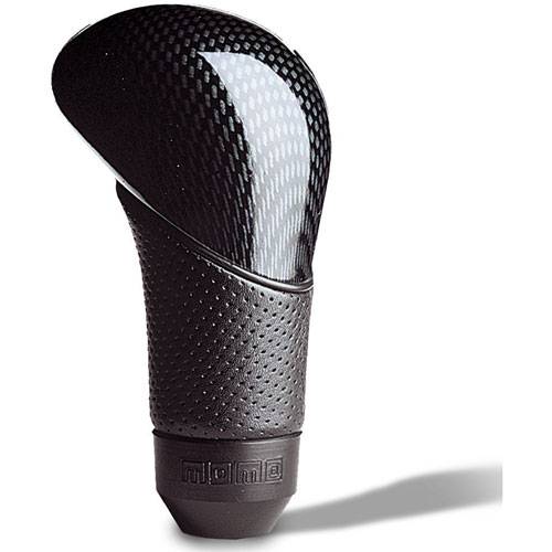 Momo Shadow SHift Knob Carbon Look Airleather