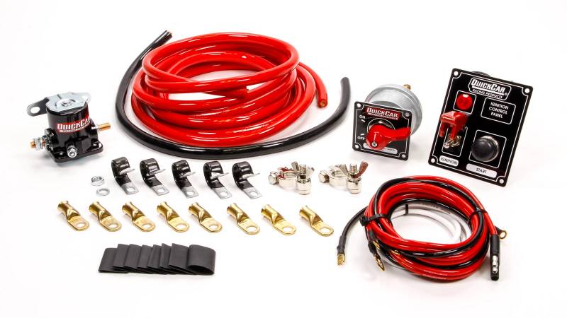 QuickCar Wiring Kit 2 Gauge w/ Black 50-853 Panel