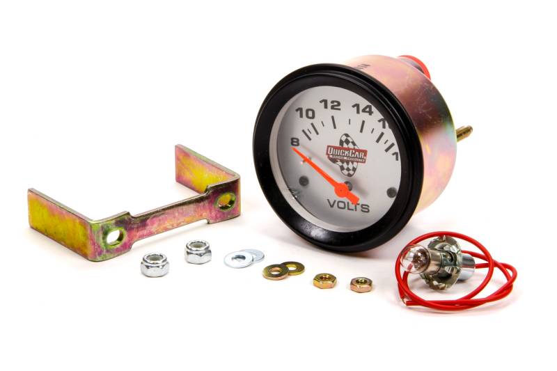 QuickCar Voltmeter Gauge 2-5/8"in