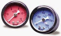 NOS Fuel Pressure Gauge - 1.5 in. Diameter