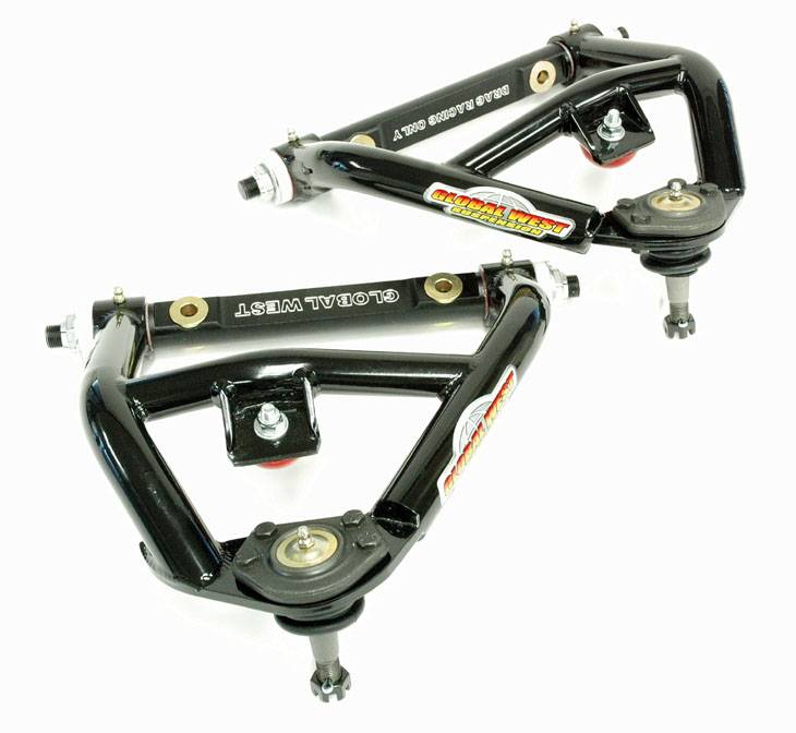 Global West TLC Upper Control Arms - Drag Race - GM - 1964-72 Chevelle, El Camino, Malibu, Monte Carlo