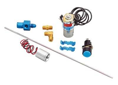 NOS Ntimidator Illuminated LED Nitrous Purge Kit - Nitrous Kit - w/ -04AN Feed Line