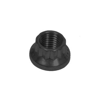 ARP 12 mm x 1.25 Thread Nut - 14 mm 12 Point Head - Chromoly - Black Oxide - Universal 300-8308
