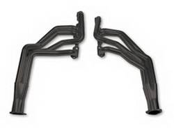 Hooker Super Competition Headers - 1-3/4 in Primary - 3 in Collector - Black Paint - Small Block Chevy - Chevy II Nova 1962-67