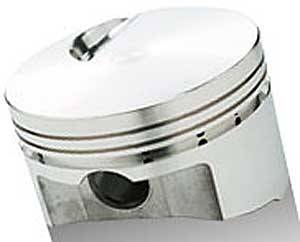 SRP Flat Top Forged Piston - 4.500 in Bore - 1/16 x 1/16 x 3/16 in Ring Grooves - Minus 3.00 cc - Big Block Chevy - Set of 8 139482