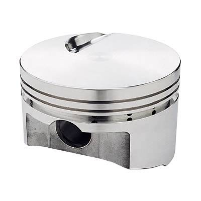 SRP Flat Top Forged Piston - 4.310 in Bore - 1/16 x 1/16 x 3/16 in Ring Grooves - Minus 3.00 cc - Big Block Chevy - Set of 8 142980
