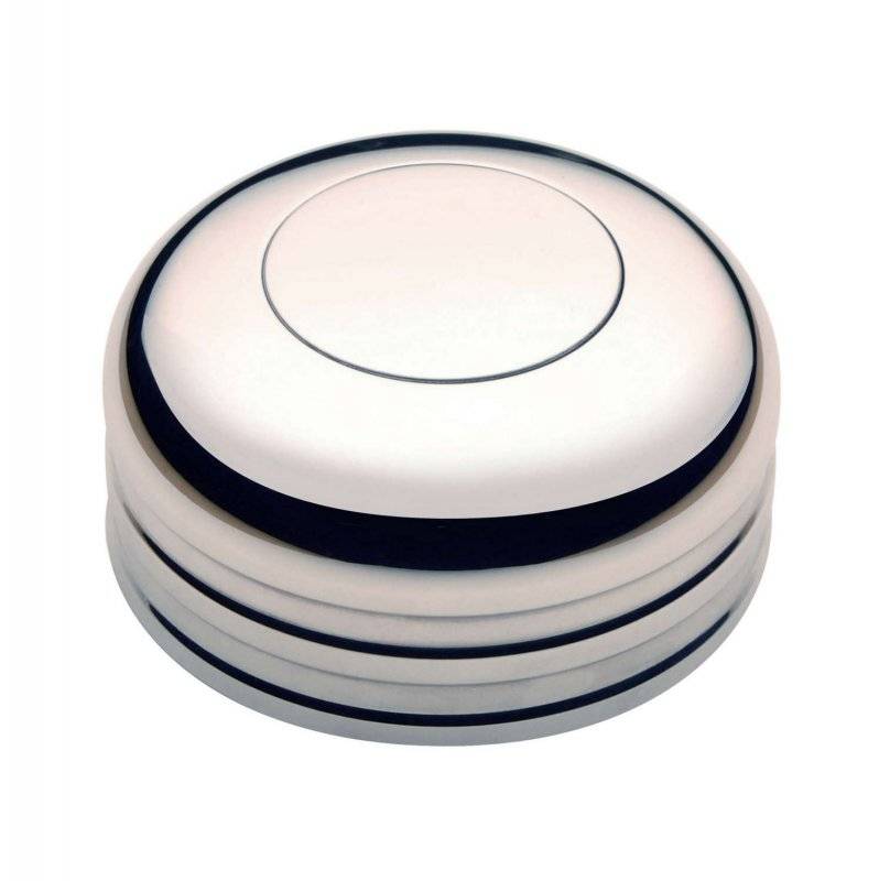 GT Performance GT3 Polished Horn Button-Plain