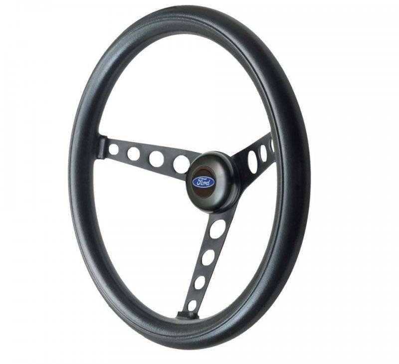 GT Performance GT Classic Foam Steering Wheel-Black