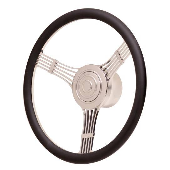 GT Performance GT Retro Banjo Style Leather Steering Wheel