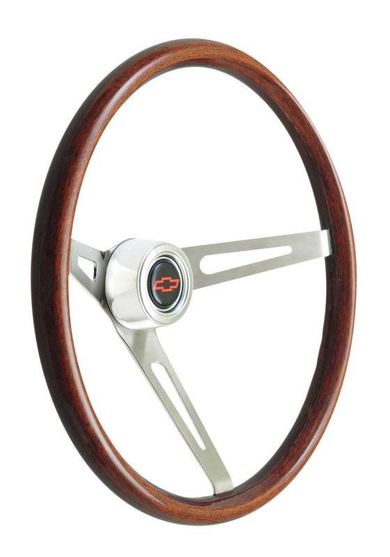 GT Performance GT Retro Dark Wood Steering Wheel